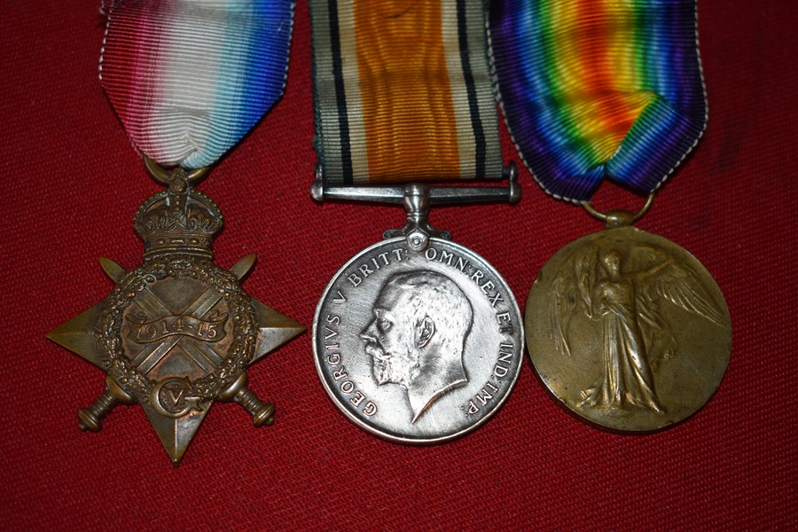 WW1 AUSTRALIAN MEDAL TRIO 29 BN AIF-SOLD